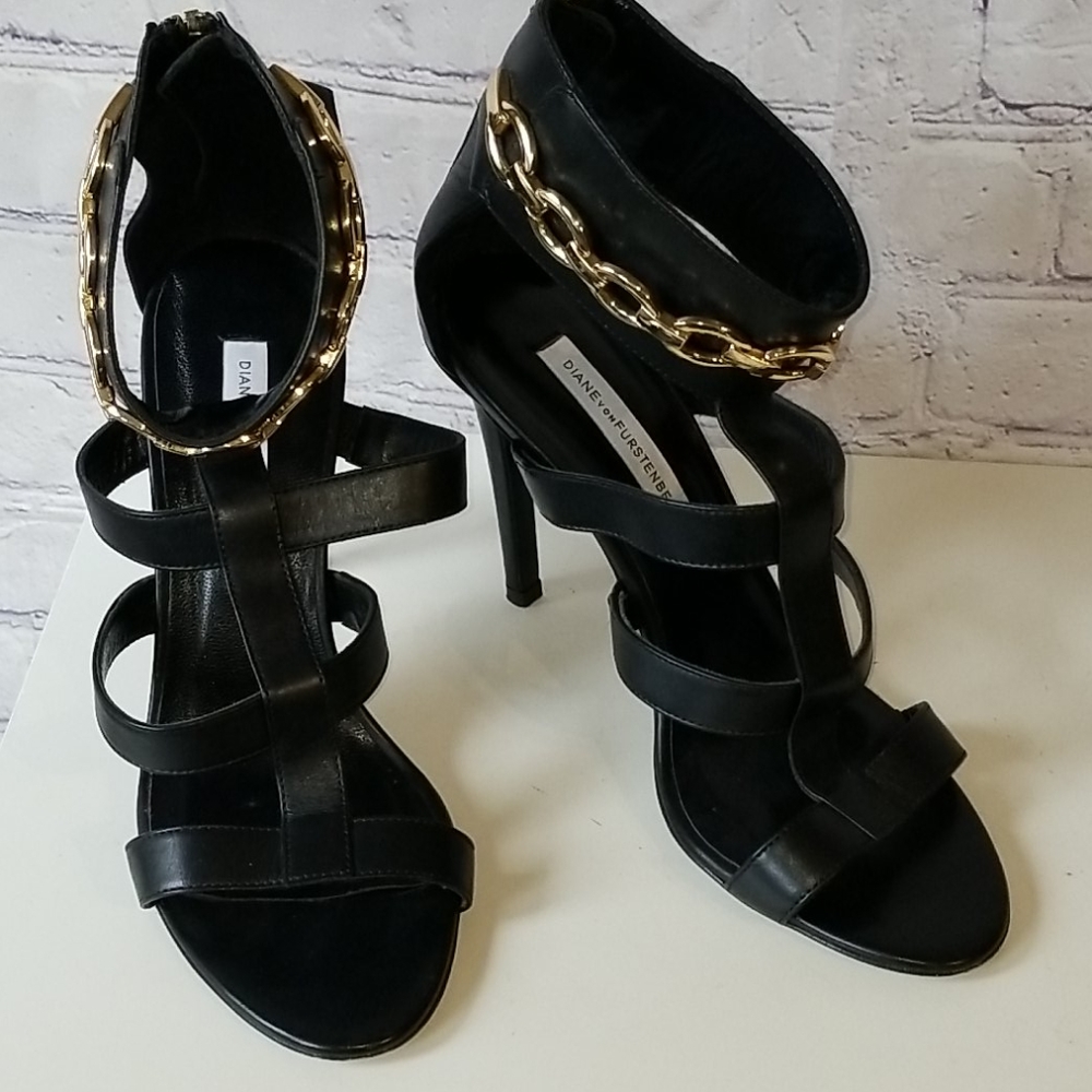 Diane Von Furstenberg Heels Shoes Ankle St…